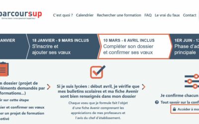Parcoursup – compléter son dossier